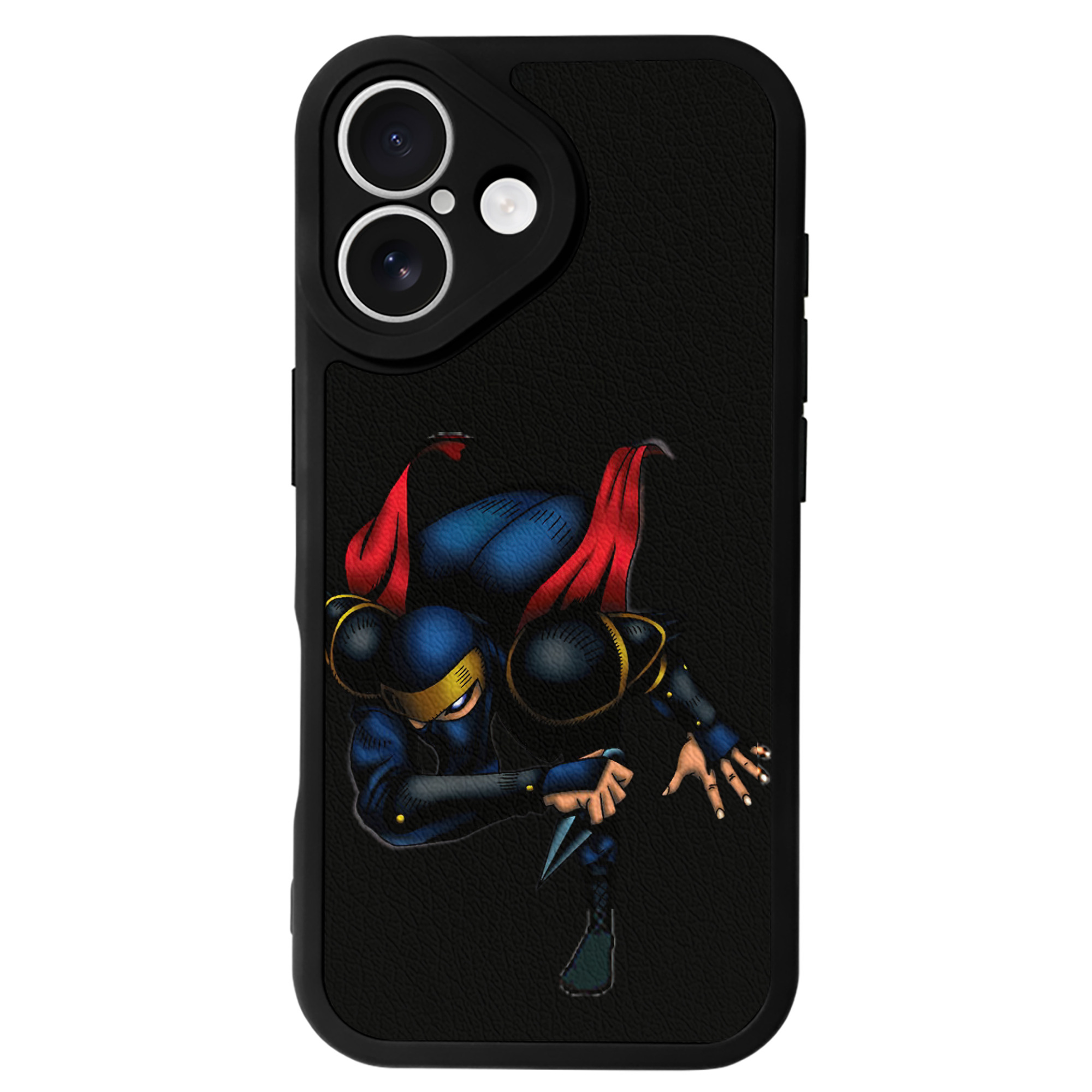遊☆戯☆王 Yu-Gi-Oh! 【iPhone 16シリーズ対応】シリコンスマホケース（レザー調） 材質：シリコン
